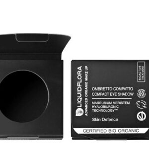 Compact mineral eyeshadow 01 Refill - Black Night - Liquidflora