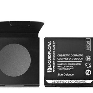 Compact mineral eyeshadow 02 Refill - Gray Flannel - Liquidflora