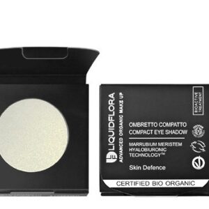 Compact mineral eyeshadow 07 Refill - White Silver - Liquidflora