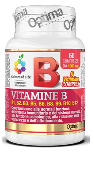 Integratore Vitamina B Complex 60 Caps - Colours Of Life - AltroStile ...