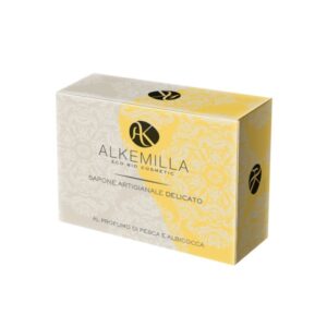 Organic handmade soap with peach and apricot scent - Alkemilla -