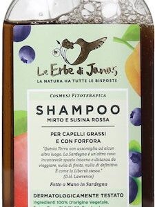 Shampoo für fettiges Haar und Schuppen - Le Erbe di Janas